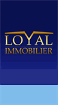 Mobile Screenshot of loyal-immobilier.com